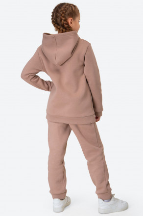 Теплый детский костюм из футера трехнитки с начесом Happy Fox
