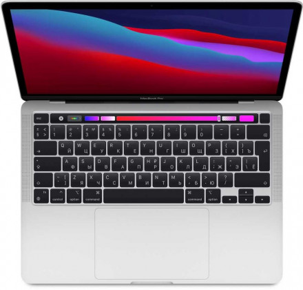 Ноутбук Apple MacBook Pro 13 Late 2020 (Apple M1/13&quot;/2560x1600/16GB/256GB SSD/DVD нет/Apple graphics 8-core/Wi-Fi/Bluetooth/macOS) Z11D0003C, Cеребристый