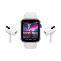 Умные часы Apple Watch SE GPS 40мм Silver Aluminum Case with Silver Aluminum Case with Nike Pure Platinum/Black Sport Band