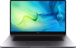Ноутбук Huawei MateBook D 15 BoDE-WDH9, 15.6&quot;, IPS, Intel Core i5 1155G7 2.5ГГц, 4-ядерный, 8ГБ DDR4, 256ГБ SSD, Intel Iris Xe graphics , без операционной системы, серый космос (53013urv)