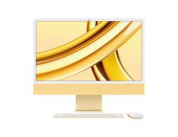 Apple iMac 24&quot; Retina 4,5K, M3 (8C CPU, 10C GPU, 2023), 8 ГБ, 256 ГБ SSD, желтый