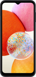 Смартфон Samsung Galaxy A14 SM-A145 64ГБ, черный, ЛЕВАНТ (EA) (sm-a145fzkdmea)