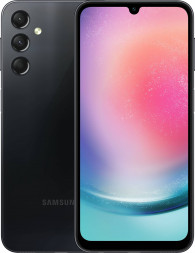 Смартфон Samsung Galaxy A24 SM-A245F 128ГБ, черный, АРМЕНИЯ (AU) (sm-a245fzkucau)