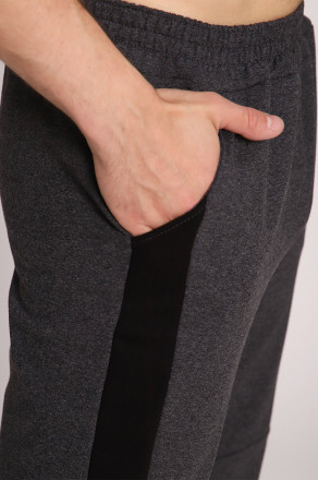 Мужские брюки из футера двухнитки с лайкрой Berchelli