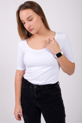 Женская футболка с лайкрой Грация