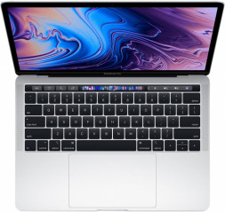 Ноутбук Apple MacBook Pro 13 with Retina display and Touch Bar Mid 2019 MV992 (Intel Core i5 2400 MHz/13.3&quot;/2560x1600/8GB/256GB SSD/DVD нет/Intel Iris Plus Graphics 655/Wi-Fi/Bluetooth/macOS) (Серебристый)